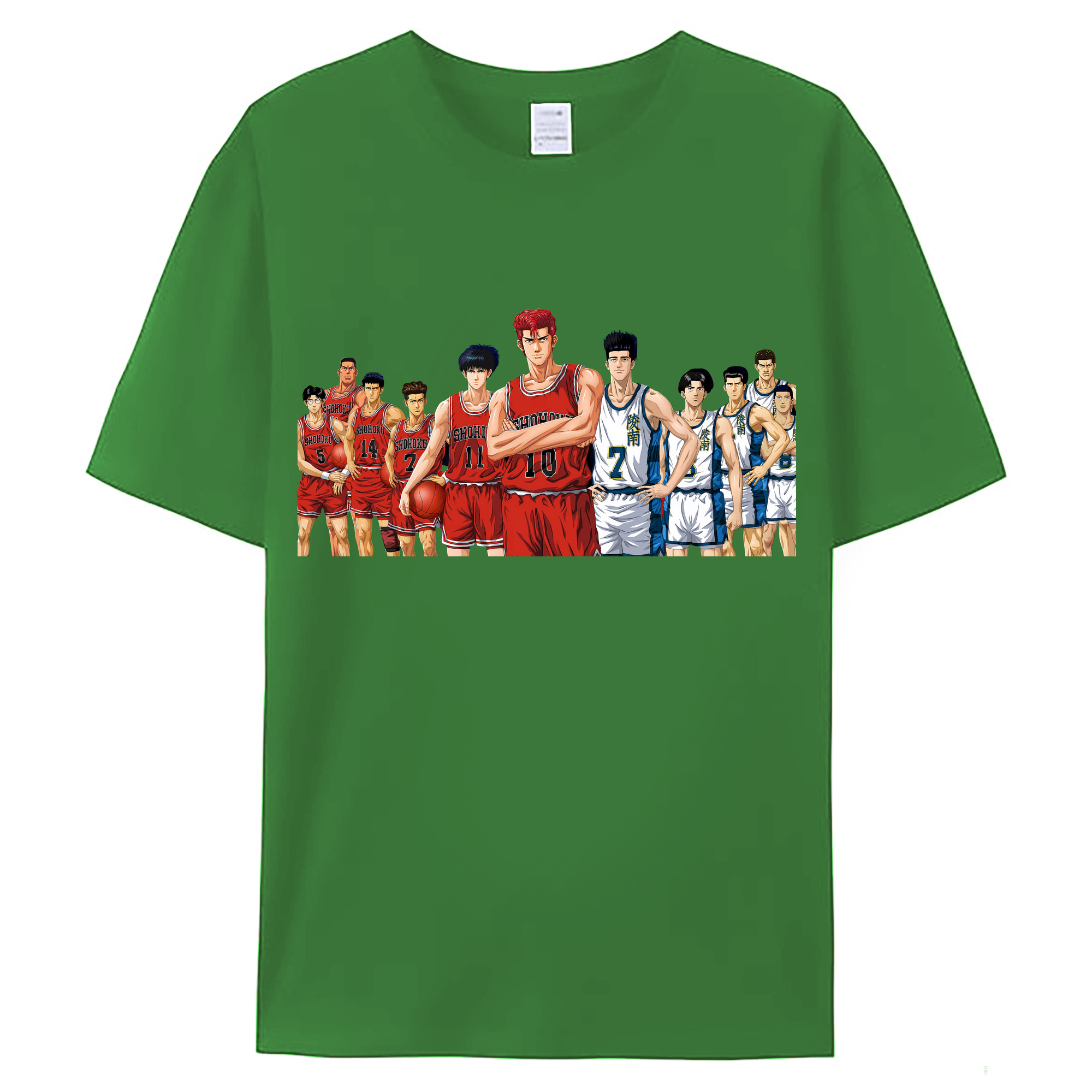 （画像用） SLAM DUNK／スラムダンク レディースカジュアルプリントTシャツ（綿100％）